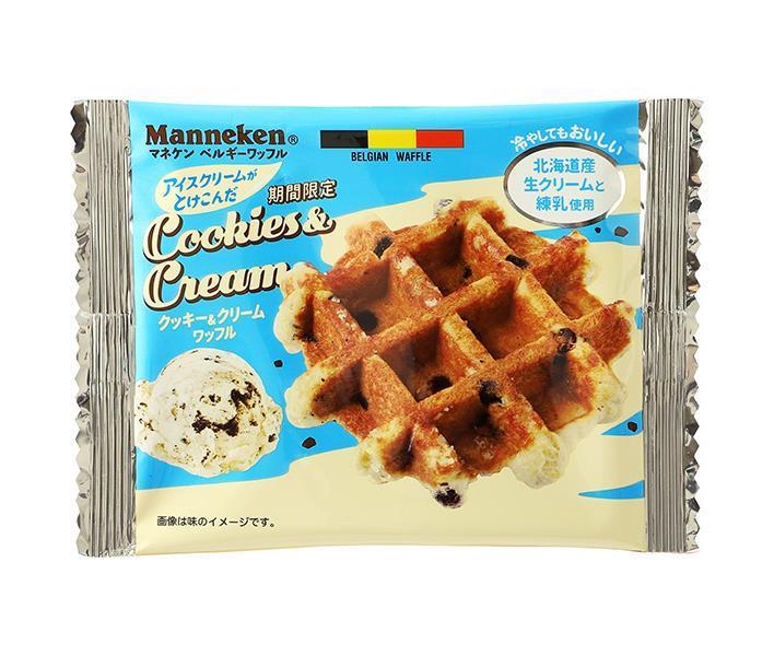 ローゼン マネケン クッキー＆クリームワッフル ×12個入×(2ケース)｜ 送料無料 ワッフル 洋菓子 焼き菓子 お菓子 おやつのサムネイル