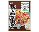 江崎グリコ バランス食堂 豚の玉ねぎ生姜炒めの素 74g×10袋入×(2ケース)｜ 送料無料 一般食品 調味料 素 生姜焼き