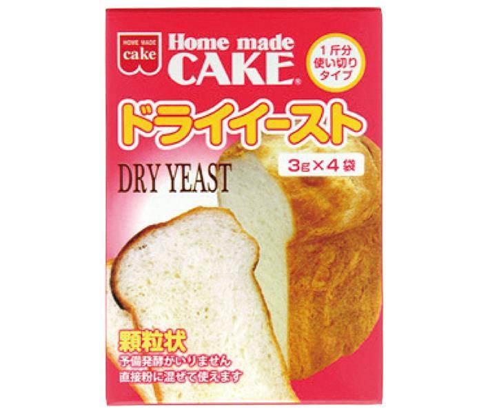 共立食品 ドライイースト 12g(3g×4袋)×10箱入×(2ケース)｜ 送料無料 ドライイースト 一般食品 パン材料