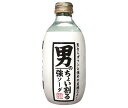 木村飲料 カクテス 男のちょい割る強ソーダ 300ml瓶×24本入×(2ケース)| 送料無料 炭酸 スパークリング 純水 ソーダ 割り材