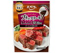 エバラ食品 プチっとステーキ にんにく醤油味 21g×4袋×12袋入| 送料無料 調味料 ソース 即席 しょうゆ たれ