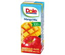 雪印メグミルク Dole(ドール) マンゴーミックス 100% 200ml紙パック×18本入×(2ケース)｜ 送料無料 マンゴー りんご 果汁100% ジュース