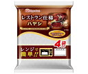 【送料無料 メーカー/問屋直送品 代引不可】日本ハム レストラン仕様ハヤシ (135g×4)×10個入×(2ケース)｜ ハヤシ ハヤシライス レストラン レトルト