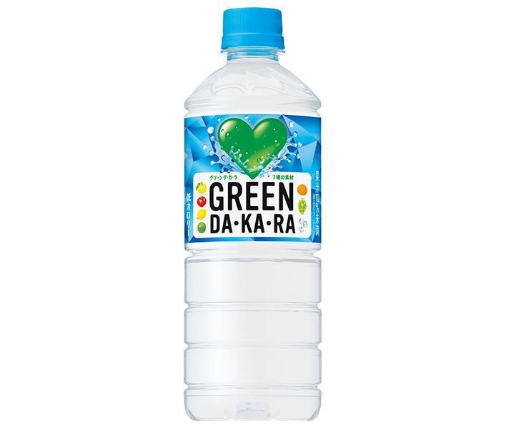 楽天のぞみマーケット楽天市場店サントリー GREEN DAKARA（グリーン ダカラ）【自動販売機用】 600mlペットボトル×24本入×（2ケース）｜ 送料無料 dakara スポーツドリンク 熱中症対策