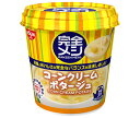 日清食品 完全メシ コーンクリームポタージュ 46g×6個入×(2ケース)｜ 送料無料 インスタント 即席 スープ コーン