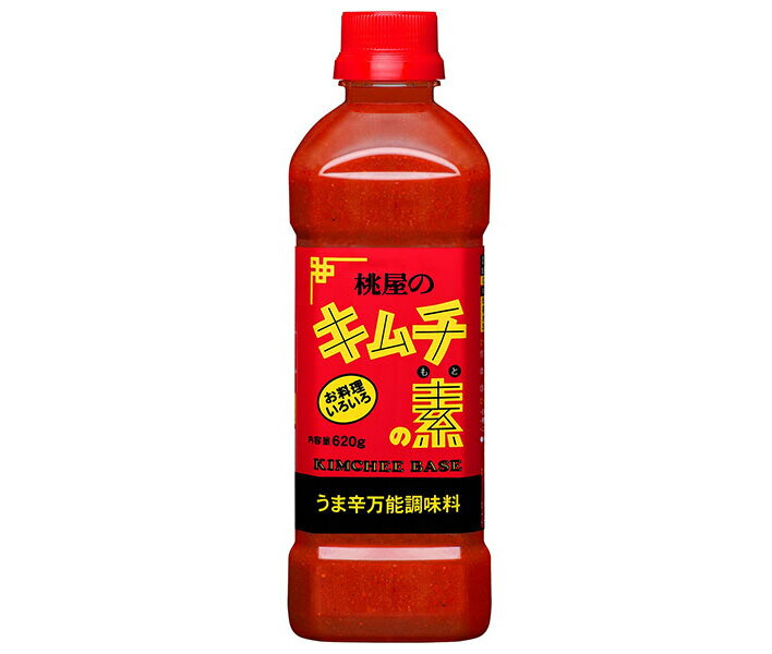 桃屋 キムチの素 620gペットボトル×12個入｜ 送料無料 一般食品 キムチの素 素