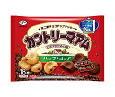 不二家 カントリーマアム バニラ&ココア 18枚×16袋入｜ 送料無料 お菓子 クッキー 袋