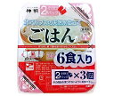 神明 2食小分けパック 北アルプスの天然水仕立て (110g×2食×3P)×8袋入×(2ケース)｜ 送料無料 ごはん(レトルト) レトルトご飯 パックご飯 ごはん 1