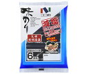 ニコニコのり 有明海産減塩味付のり6束 6袋詰(12切5枚)×10袋入×(2ケース)| 送料無料 一般食品 海苔 のり 乾物 味付け海苔