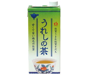 JAビバレッジ佐賀 うれしの茶 1L紙パック×6本入| 送料無料 茶飲料 緑茶 お茶 茶