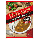 ハチ食品 デリシャスカレー 甘口 (170g×4袋)×12個入×(2ケース)| 送料無料 Hachi レトルトカレー 4P 甘口