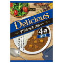 ハチ食品 デリシャスカレー 辛口 (170g×4袋)×12個入×(2ケース)| 送料無料 Hachi レトルトカレー 4P 辛口