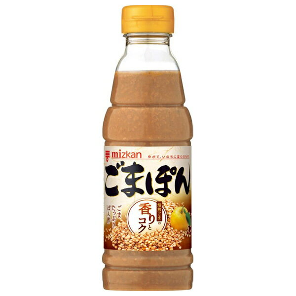 ミツカン ごまぽん 350mlペットボトル×12本入| 送料無料 一般食品 調味料 ポン酢 ぽんず