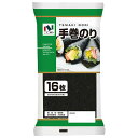 ニコニコのり 手巻のり 2切16枚×10袋入×(2ケース)| 送料無料 海苔 のり 韓国産原料 スサビノリ