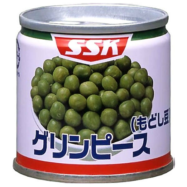 SSK グリンピース 90g缶×6個入| 送料無料 一般食品 缶詰 戻し豆 えんどう豆