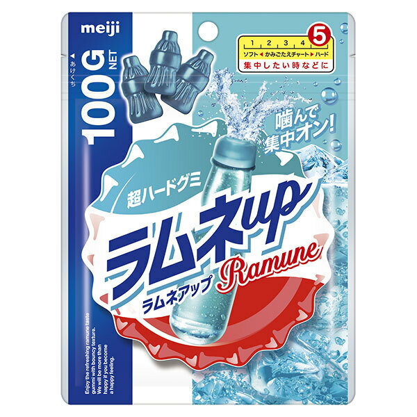 楽天のぞみマーケット楽天市場店明治 ラムネアップ 100g×6袋入｜ 送料無料 グミ ラムネ ハードグミ