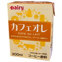 南日本酪農協同 デーリィ カフェオレ 200ml紙パック×24本入| 送料無料 カフェオレ コーヒー 珈琲 紙パック カルシウム
