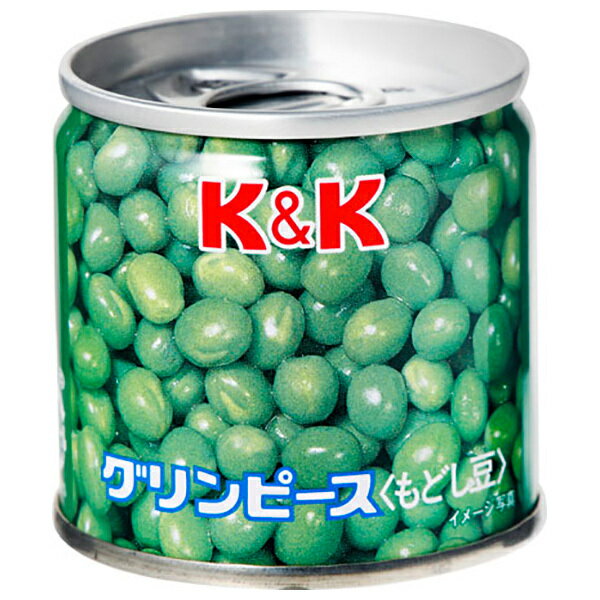【送料無料・メーカー/問屋直送品・代引不可】国分 K&K グリンピースもどし 85g×6個入×(2ケース)| おつまみ 缶詰 豆