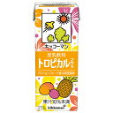 キッコーマン 豆乳飲料 トロピカルフルーツ 200ml紙パック×18本入×(2ケース)| 送料無料 豆乳 紀文 フルーツ ミックス