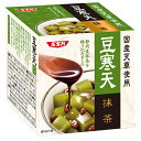 SSK 国産天草使用 抹茶豆寒天 230g×12個入| 送料無料 和菓子 寒天