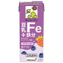 キッコーマン 豆乳+鉄分 200ml紙パック×18本入×(2ケース)| 送料無料 豆乳 キッコーマン 鉄分