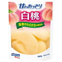 はごろもフーズ 甘みあっさり 白桃 180gパウチ×6袋入×(2ケース)| 送料無料 フルーツ 果物 桃 もも モモ