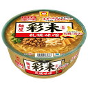 東洋水産 推しの一杯 麺屋彩未 札幌味噌 128g×12個入| 送料無料 インスタント カップ麺 ラーメン 味噌ラーメン