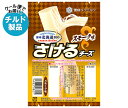 【チルド(冷蔵)商品】雪印メグミルク 雪印北海道100 さけるチーズ スモーク味 50g(2本入り)×12個入| 送料無料 チルド商品 チーズ 乳製品