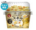 【チルド(冷蔵)商品】日本ルナ スキル TOPCUP バナナ&ドライフルーツ 80g+25g×6個入×(2ケース)| 送料無料 高たんぱく ヨーグルト プレーン...
