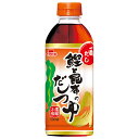 イチビキ 鰹と昆布のだしつゆ 500mlペットボトル×12本入×(2ケース)| 送料無料 一般食品 調味料 つゆ だし PET 濃縮3倍