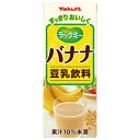 ヤクルト ラックミー バナナ 200ml紙パック×24本入| 送料無料 豆乳飲料 バナナ 紙パック