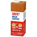 UCC ミルクコーヒー 200ml紙パック×24本入| 送料無料 コーヒー 珈琲 カフェインレス