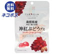 【全国送料無料】【ネコポス】JA全農 ニッポンエール 島根県産神紅ぶどう グミ 40g×10袋入| お菓子 グミ 国産 日本産 全農