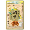 カンロ プチポリ納豆スナック しょうゆ味 18g×10袋入| 送料無料 お菓子 ヘルシーおやつ おつまみ ドライ納豆