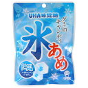 UHA味覚糖 氷あめ ソーダ 63g×6袋入| 送料無料 お菓子 飴 グミ入り ひんやり