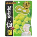 UHA味覚糖 忍者めし鋼 マスカット味 45g×10袋入×(2ケース)| 送料無料 ハードグミ 忍者式ダイエット グレープ