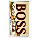 サントリー BOSS(ボス) カフェオレ 185g缶×30本入×(2ケース)| 送料無料 珈琲 コーヒー カフェオレ 缶コーヒー