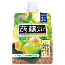 マンナンライフ クラッシュタイプの蒟蒻畑 うめ味 150gパウチ×30本入×(2ケース)| 送料無料 ゼリー 蒟蒻 こんにゃくゼリー 梅 ウメ