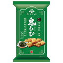 岩塚製菓 鬼ひび 海苔しお 100g×12袋入| 送料無料 お菓子 おつまみ あられ のりしお