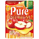 カンロ ピュレグミ プレミアム ふじりんごスパークリング 54g×6袋入×(2ケース)| 送料無料 お菓子 Pure 袋 プレミアム りんご アップル