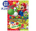 ネコポス ノーベル製菓 スーパーマリオグミ コーラ&メロンソーダ 85g×6袋入| 全国送料無料 グミ おやつ お菓子 袋タイプ コーラ アソート