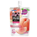 オリヒロ ぷるんと蒟蒻ゼリー ピーチ 130gパウチ×48本入| 送料無料 ゼリー ゼリー飲料 こんにゃくゼリー 桃