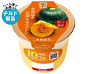 トーラク カップマルシェ 北海道産かぼちゃのプリン 95g×6個入 チルド 冷蔵品| 送料無料 プリン スイーツ デザート お菓子