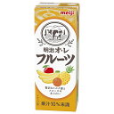 明治 オ・レ フルーツ 200ml紙パック×24本入×(2ケース) メーカー 問屋直送| 送料無料 フルーツオレ 乳酸 くだもの 果実