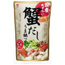 盛田(ハイピース) 盛田 国産紅ずわい 蟹だし うま鍋つゆ 750gパウチ×12袋入×(2ケース)| 送料無料 つゆ だし 調味料 鍋スープ ストレートタイプ