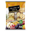 エースベーカリー パウンドケーキフルーツ 8個×10袋入| 送料無料 お菓子 おやつ 洋菓子 焼菓子 ケーキ