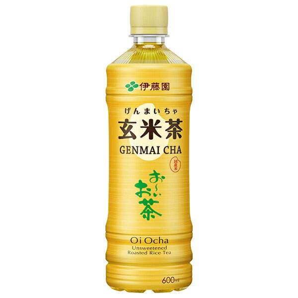 伊藤園 お～いお茶 玄米茶 600mlペットボトル×24本入｜ 送料無料 おーいお茶 玄米茶 茶 お茶