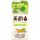 CJジャパン 美酢(ミチョ) ビューティータイム アップル&カモミール 200ml紙パック×24本入| 送料無料 お酢 酢飲料 無添加 ストレート リンゴ りんご