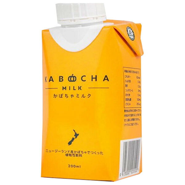 若翔 かぼちゃミルク 200mlパック×24(12×2)本入×(2ケース)｜ 送料無料 乳飲料 かぼちゃ