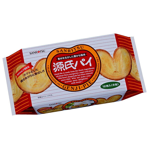 三立製菓 源氏パイ 12枚×12袋入｜ 送料無料 お菓子 スナック菓子 パイ